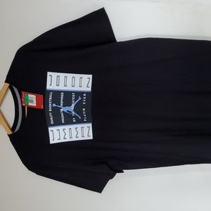 Jordan Jumpman logo in black and blue